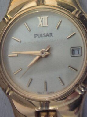 Pulsar Women's Gold and Stainless Watch